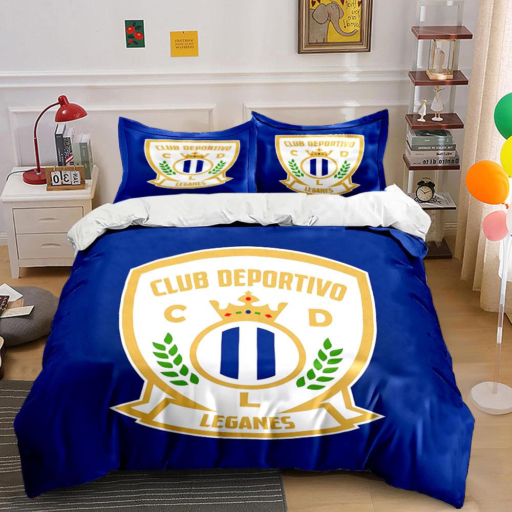 "Club Deportivo Leganes Bedding" Bedding Duvet Cover Set Duvet Cover Pillowcases  (1 * Duvet Cover 2 * Pillowcases, Without Duvet Insert)