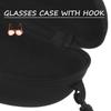 Přenosný zip Karabina Ochranná krabička na sluneční brýle Tvrdé Pouzdro na brýle Cestovní balení Pouzdro na brýle Pouzdro na brýle Příslušenství na brýle s háčkem
