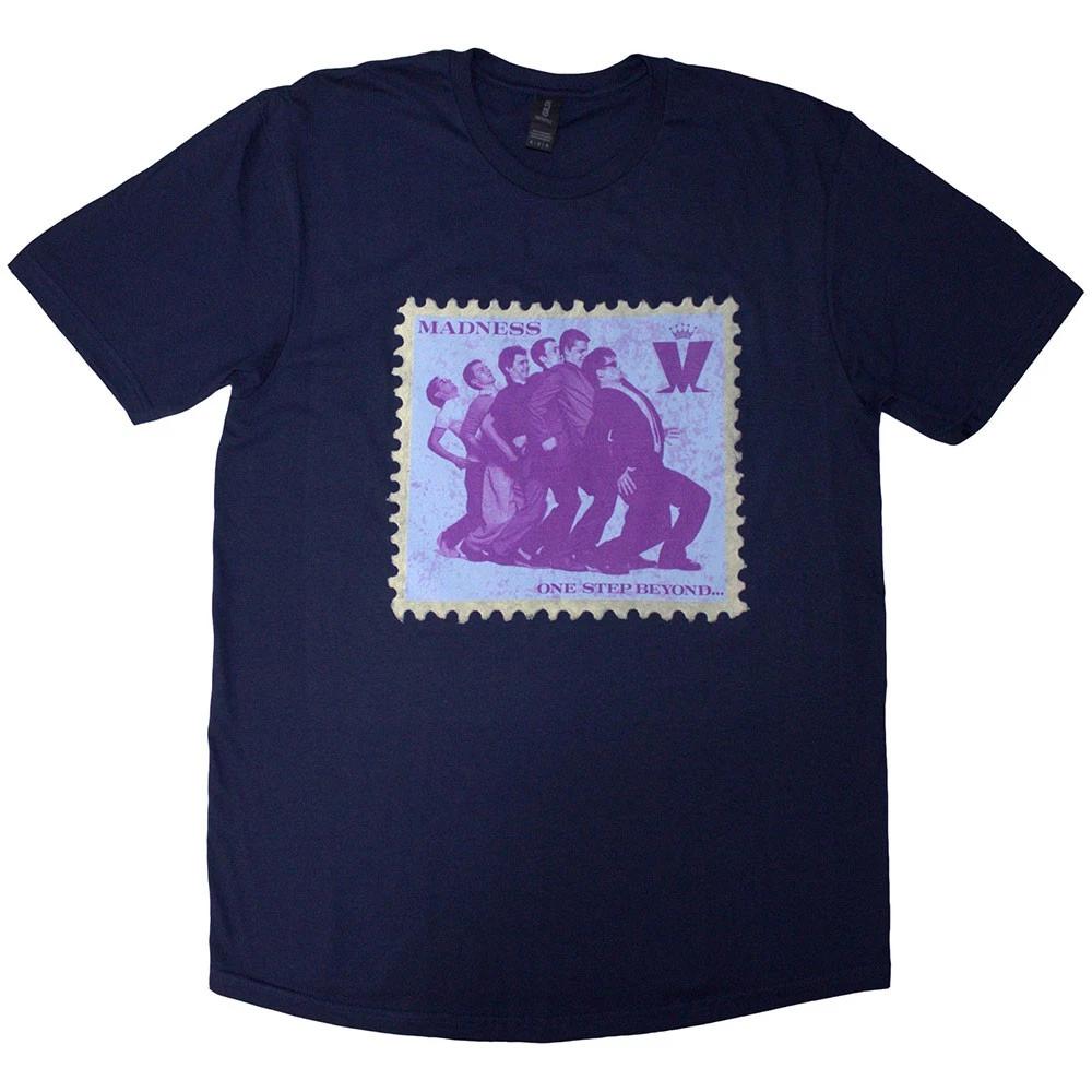 

Madness Unisex T-Shirt: Stamp (Navy Blue) 3XL