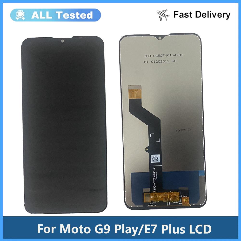 LCD Screen and Digitizer Full Assembly For Moto G9 Play