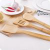 5PCS Wooden Cooking Utensils for Non-Stick Pan Cooking Tools Set Accessories Complete Bamboo 30cm