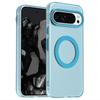 Crystal Matte Clear Candy Color Phone Case for Google Pixel 10 9 8 A Pro XL Shockproof Magnetic Wireless Charge Protector Cover