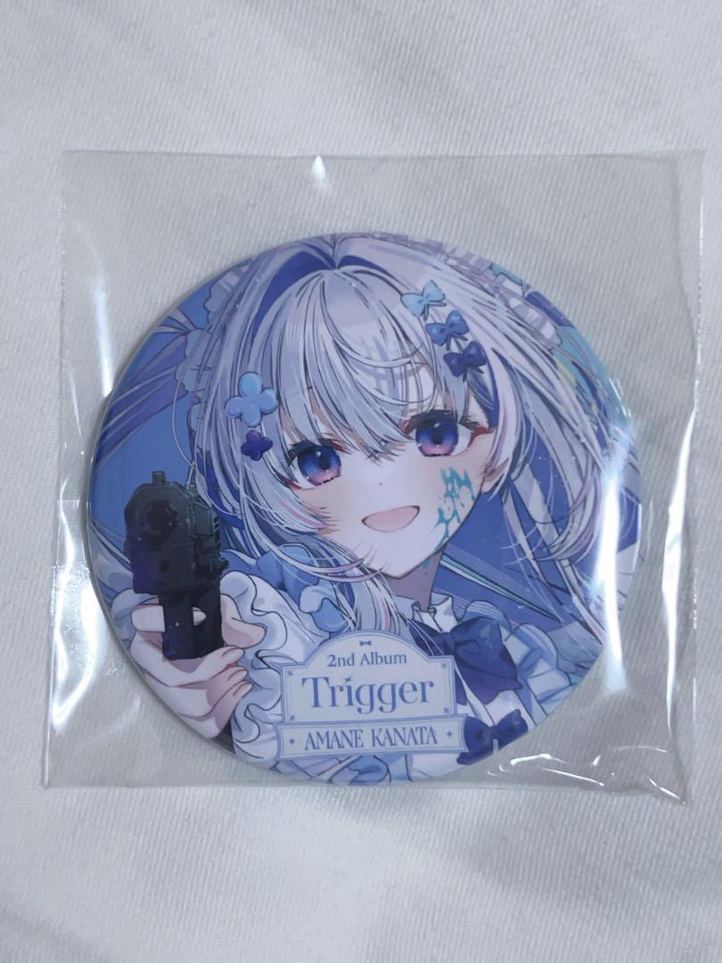

[USED] Amane Kanata Trigger Album Bonus Can Badge (1 piece)