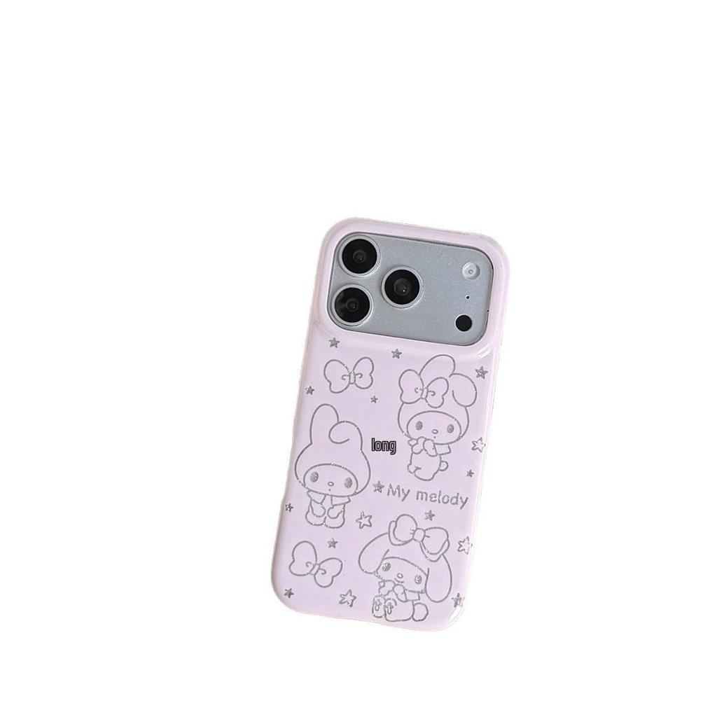 Double-Layered Anti-Drop Cartoon Phone Case for iPhone 14/13 ProMax