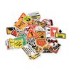 50/100pcs Cartoon Warning Stickers Danger Banning Skateboard Guitar Laptop Motorcycle Car Classic Toy Cool Decals Sticker