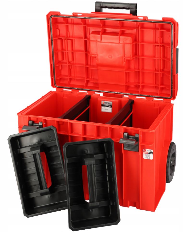 Qbrick One Ultra Hd Red Cart Tool Box - Skrz N4472