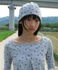 RONRON Betty Boop Pattern String Beanie Gray