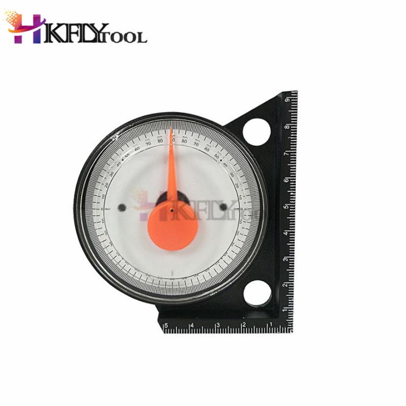 High Precision Mini Tilt Level Ruler Measuring Instrument Magnetic Protractor Angle Meter Slope Pointer Inclinometer белый