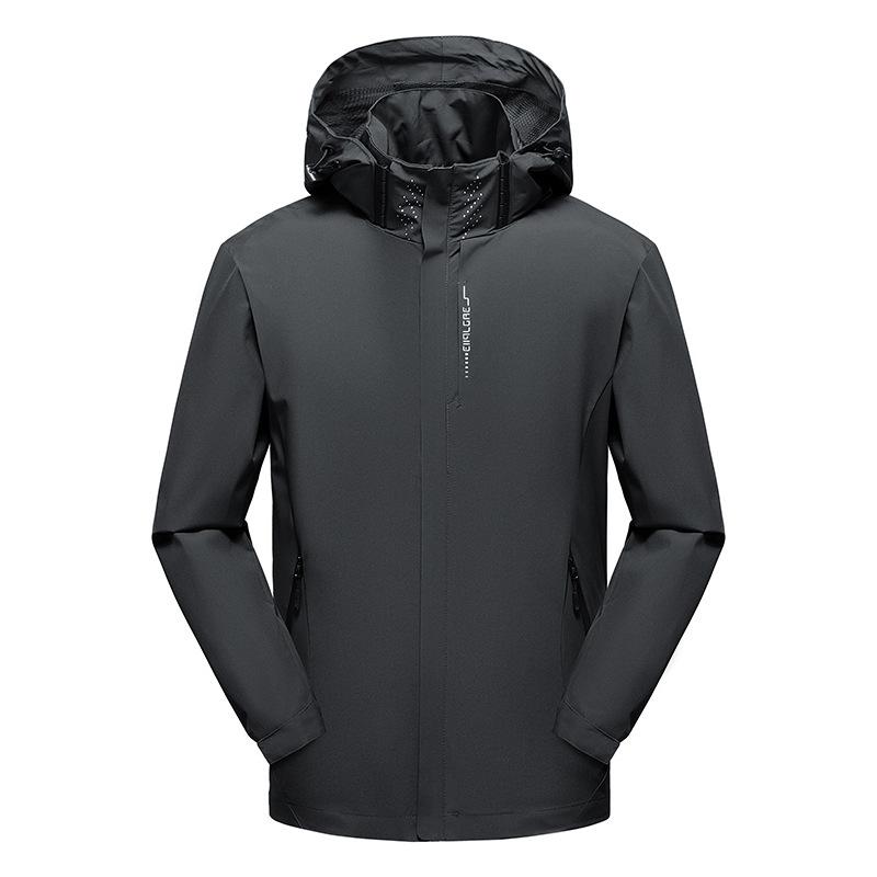 Jackets Men's and Women's Spring and Autumn Thin Windproof Jackets Outdoor Sports Mountaineering Jackets Three-in-one Jackets