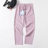 Trade Export Tail Goods Summer Lightweight Air Conditioning Ice Silk Trousers Men and Women Couple Breathable Drawstring Elastic Waist Casual Pants