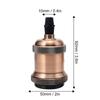 Sphoon Antique DIY Lamp Base E27 Screw Socket Aluminum Decorative Lamp Holder Vintage Metal Surface Mounted Indoor Ceiling Lamp