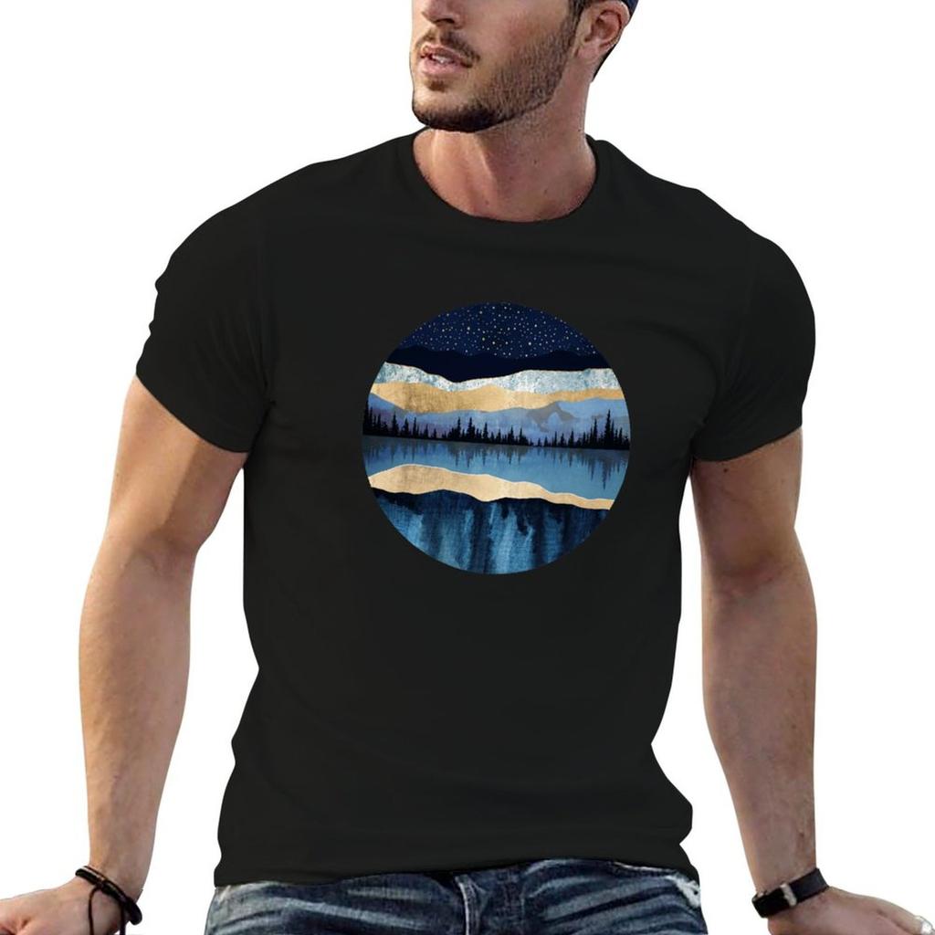 Midnight Lake Tshirt Lightweight Print Tshirt
