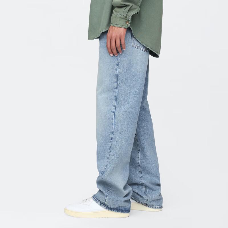 Gap Men's Retro Washed Loose Straight Jeans