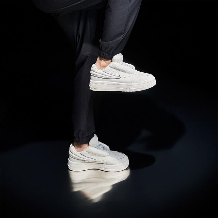 New FILA MIX White Dancer Coverage Low Top Skateboard Shoes Men's Snow Box F12M332206FSW