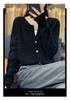 2023 Women's Pure Wool V-Neck Cashmere Cardigan - Solid Color Knit, Loose Fit