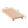 Wooden Cosmetic Stand Countertop Organizer Easy To Clean, Sturdy Gift, Pedestal Makeup Perfume