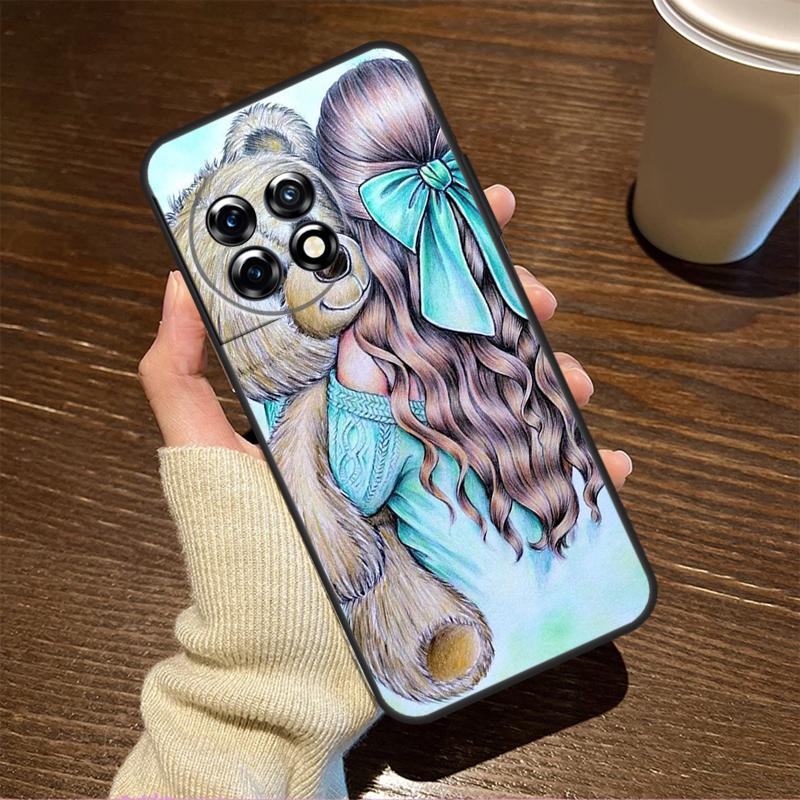 Familie Mom Girl Women Case For OnePlus Nord CE 3 Lite 2 2T N10 N20 N30 N100 N200 8T 9R 10R 10T 9 10 Pro 11 Cover
