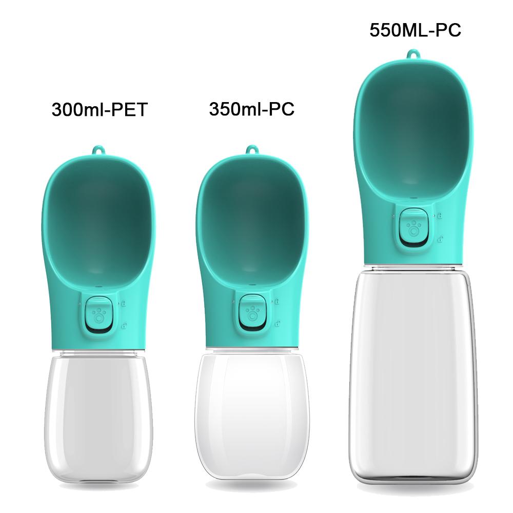 Bouteille d'eau 550 ml pour grand chien pour petits et moyens chiens chat portable extérieur marche chiot animal de compagnie bol à boire fournitures golden retriever