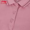 LI-NING Women's Short Sleeve Polo Shirt