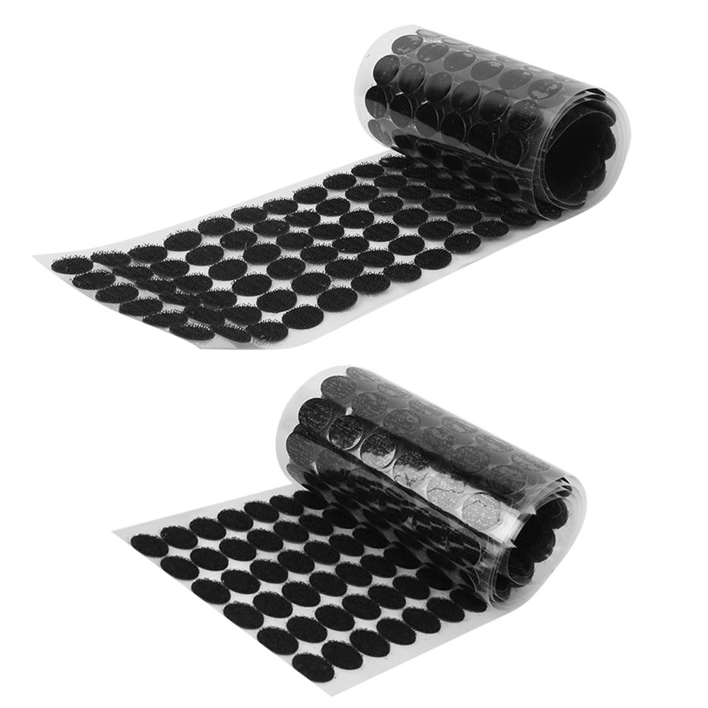 300 Pairs Dots Sticker Hook And Sticker Round Strong Self Adhesive Fastener Tape