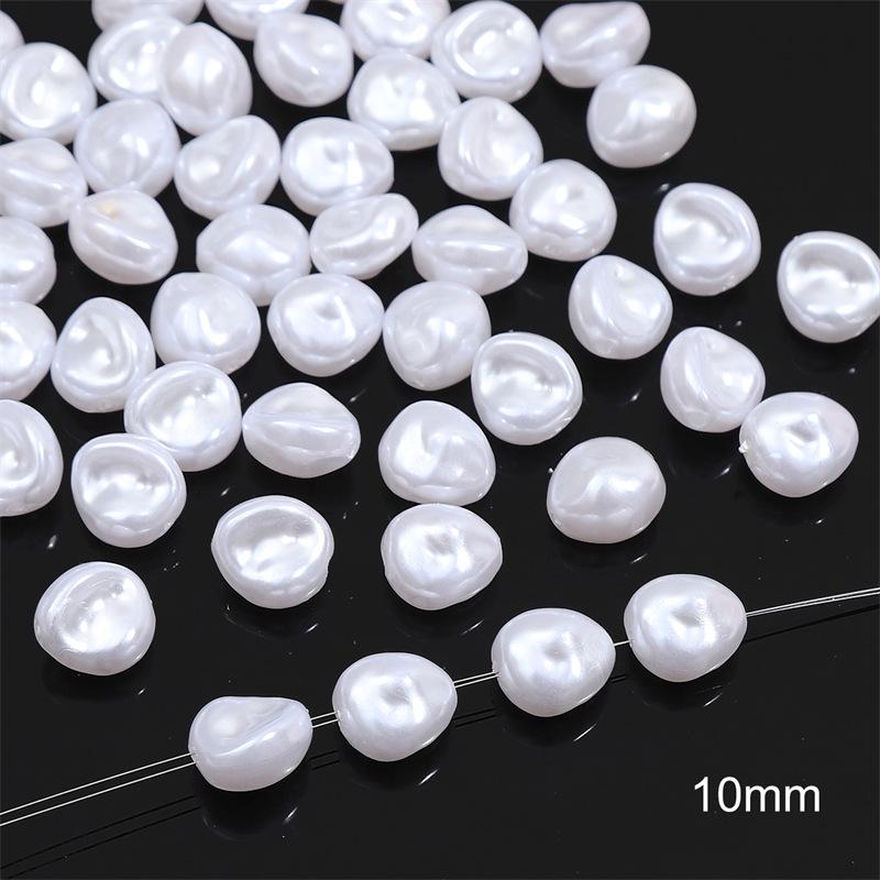 DIY Kit: High-Gloss Irregular Imitation Pearl Jewelry Accessories for Bracelets, Pendants, and Headdresses.