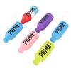 6pcs Water Bottle Squeezing Toy PU Foam Fidget Toy Colorful Squishy Stress Relief Beverage Bottle
