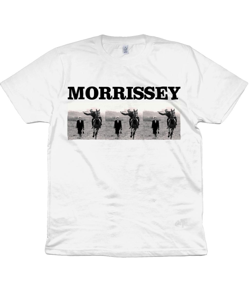 Morrissey - Tour 2018 - Backdrop - Black Text - Organic T-Shirt Mens Womens Tees Top - The Smiths 4XL