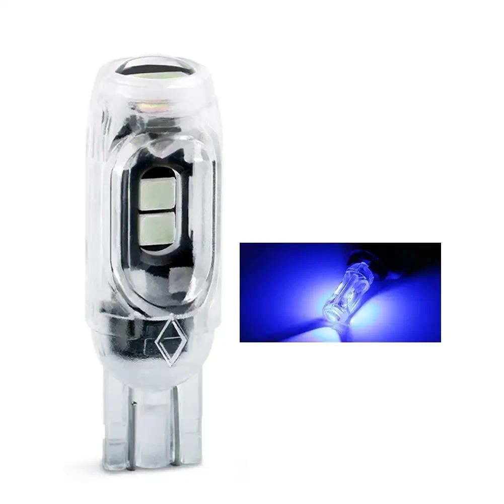 2/4pcs T10 3030 W5W Bulbs 12V Auto Brake Turn Signal Lights Car Clearance lights with Waterproof & Heat Resistant