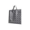 New ISSEY MIYAKE Prism PVC Tote Bag, Shopping Bag, Handbag, Shoulder Bag Regular Women's Charcoal Gray BB08-AG681-14