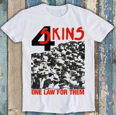 4-Skins Ein Gesetz für sie Musik Lustiges Geschenk T-Shirt M1630