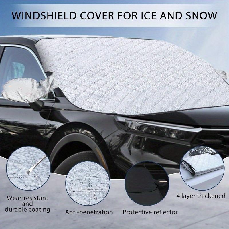 220X110CM  Car Windscreen  Frost And Ice Cover For Most Cars, Trucks, Vans, SUVs And More