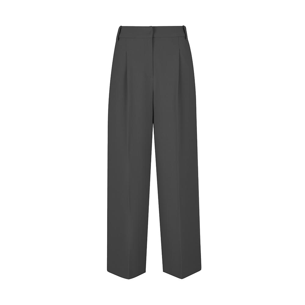 SOUP One-Pleat Hidden Button Slacks (Sz3Lp33)
