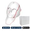 Newly Upgraded LED Face Mask with Neck Wireless 7 Colors Photon LED Facial Mask Repair Skin Rejuvenation Firming Beauty Tool