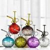 Embossed Glass Plant Sprinkler Kettle Candy Colored Watering Pot Watering Spray Bottle  Garden Tool