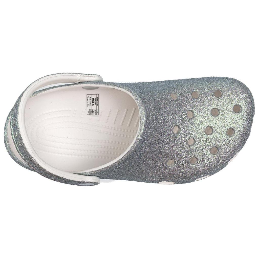 Crocs Clog Simple Comfortable Hole Shoes Unisex clogs Silver-Green 211005-100