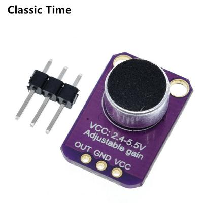 Wzmacniacz mikrofonu elektretowego GY-4466 MAX4466 regulowany moduł wzmacniacza DC 2.4-5 V dla Arduino