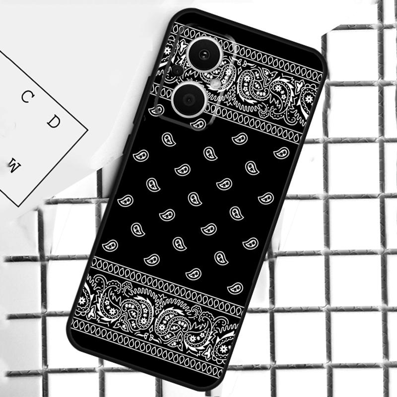 

Royal Bandana Paisley Case For OPPO Reno 10 Pro 4Z 5Z 4 5 6 7 8 Lite 8T OPPO Find X5 X6 Pro X3 X2 Neo Lite Cover OPPO Reno7 4G