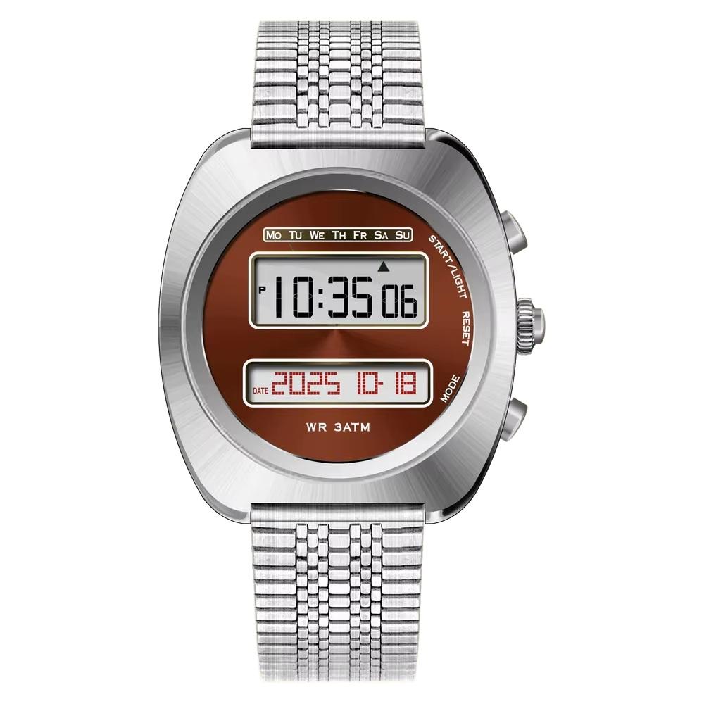 Vintage Futuristic Design Watch ChronoD Retro