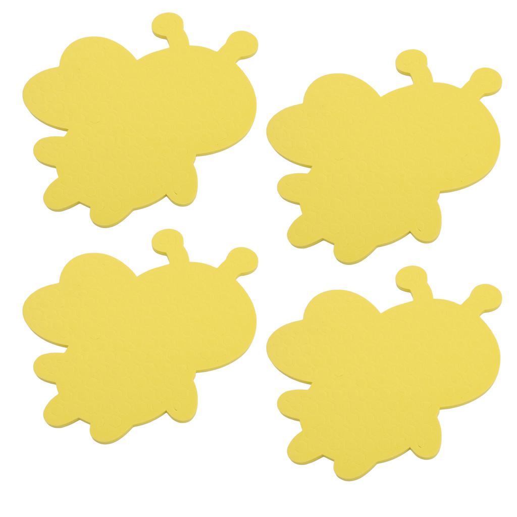 4PCS Pollinator Watering Station EVA Foam Lightweight Floating Bee Waterer for Outdoor Garden
