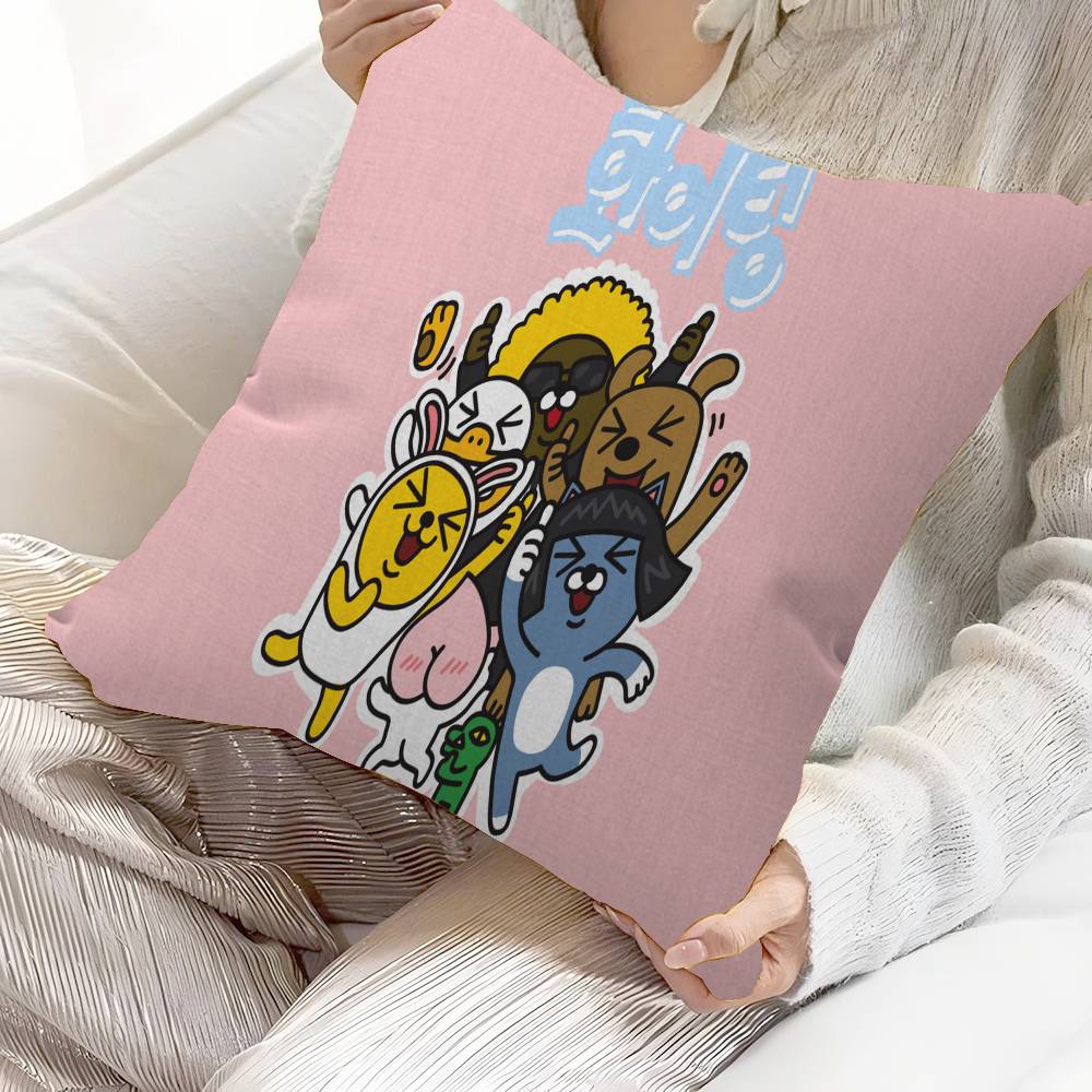 K-KAKAOS FRIENDS Pillowcases Home Bedding Decorative Pillow Cover Wedding Super Soft Pillow Case