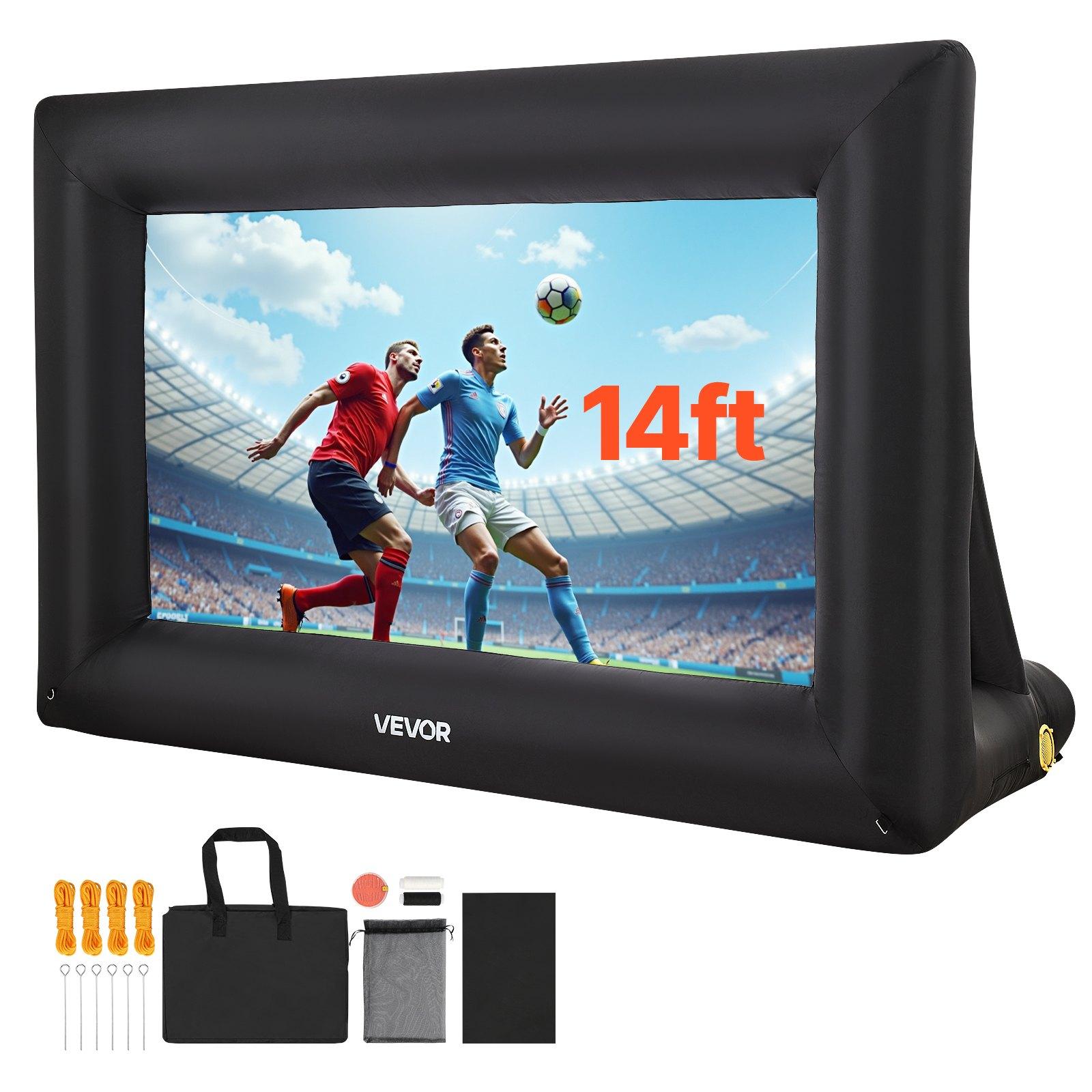 VEVOR 14 ft Inflatable Movie Screen