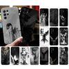 Phone Case For Samsung Galaxy S26 S25 S24 S23 S22 Ultra S23 S22 S25 Plus S24FE S23FE S26Edge Black Angel Death Demon