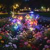 Solar Butterfly Flower Garden Light LED Outdoor Decorative Lawn Stake Light for Yard Patio Pathway Landscape Lighting