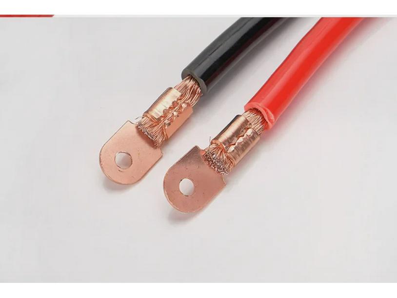 2000A Pure Copper Car Battery Jumper Cables with Clamp & Protection, 4m