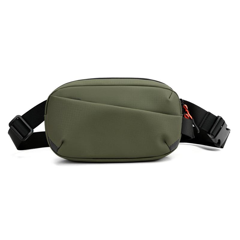 Men's Chest Bag Sports Waist Bag Running Waterproof Crossbody Bag