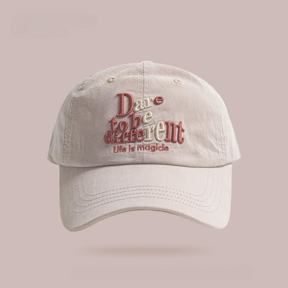 Spring Summer Thin Baseball Cap, Breathable Casual Fashion Embroidery Style for Sports Cycling Running Outdoor, Adjustable Hat