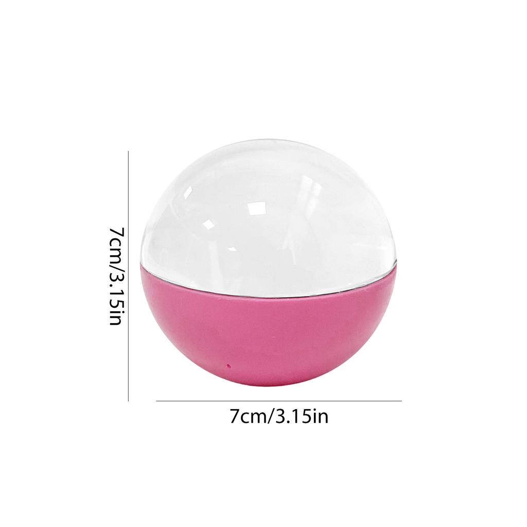3D Video Crystal Ball DIY Memory Art Glass Ball Lamp Spherical Pixel Display 2.7inchs Screen USB-C 4GB Videos Player for Gift