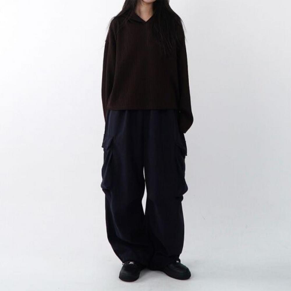 Onl Women Cargo Corduroy Wide Pants