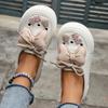 Saboți cu platformă cu decorare cu fundă pentru femei, pantofi de plajă de vară eleganti cu vârf închis, sandale de grădină la modă în aer liber, cu șireturi