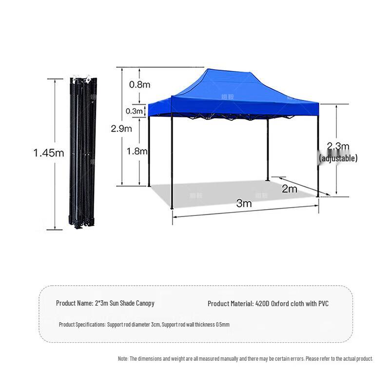 Yian Outdoor Heavy-Duty Folding Canopy